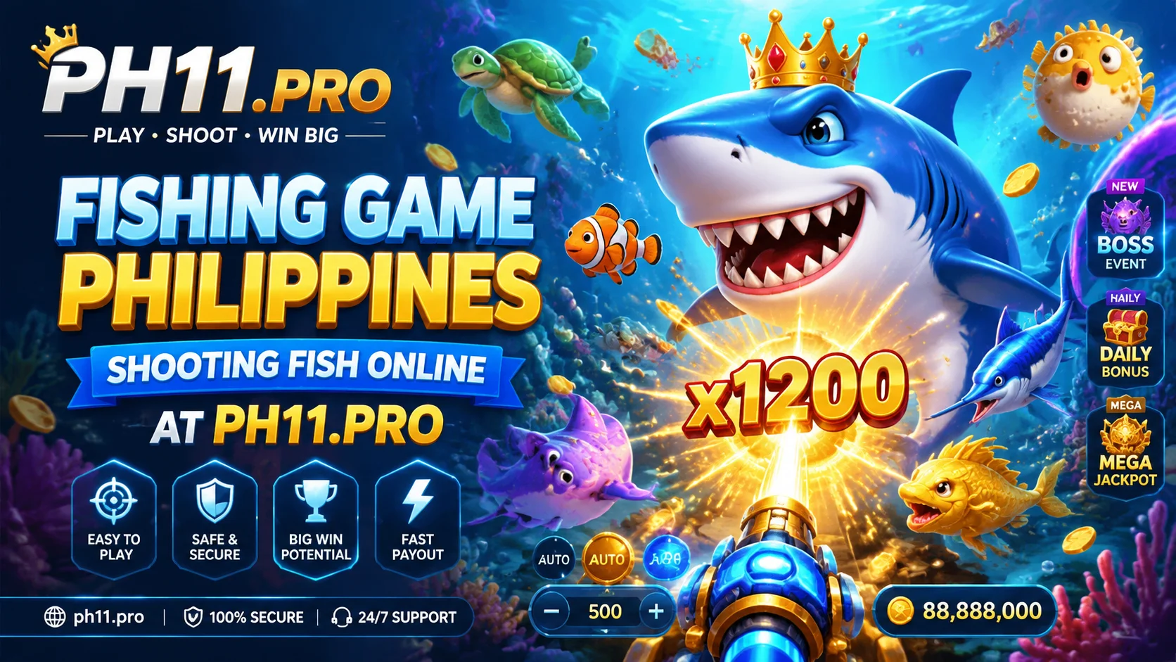 Fishing Game Philippines at ph11.pro mobile-first play